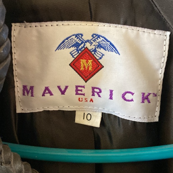 Vintage Maverick Leather beaded and fringe jacket. - Picture 2 of 6